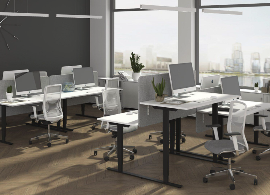 Verstellbare Büros für eine bessere Produktivität