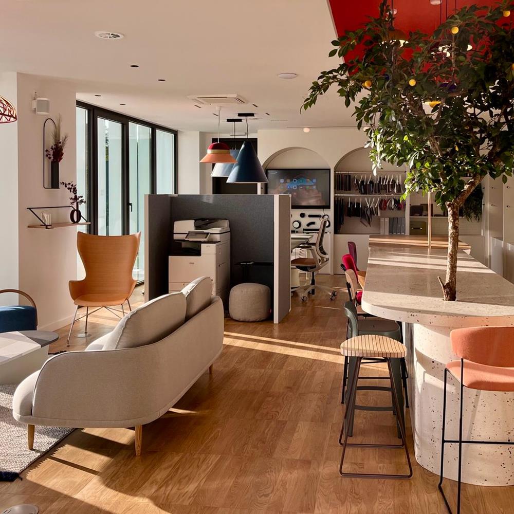 Creation of the Oriz showroom in Wavre
