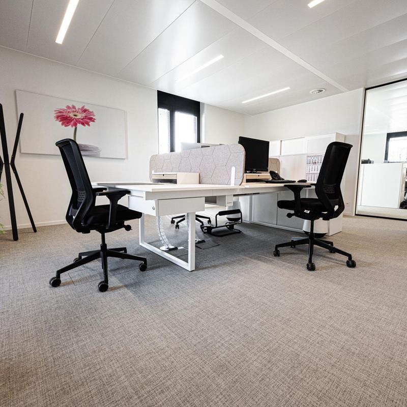 A layout that's designed for the employees' well-being