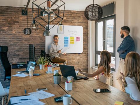 Ontbijt & interactieve schermen